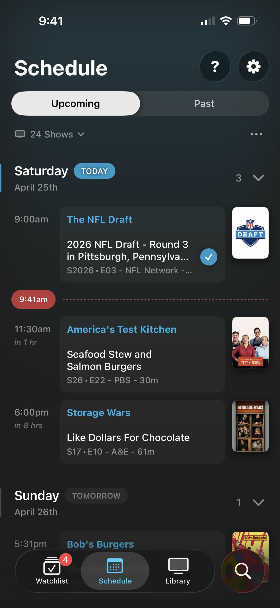 TVSpot Schedule