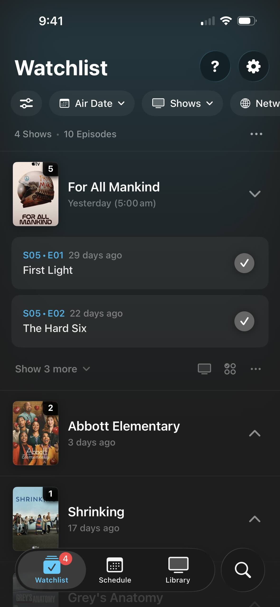 TVSpot Watchlist